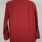 Ducks Unlimited Flannel Button Down Shirt Large Red Embroidered Logo Pockets