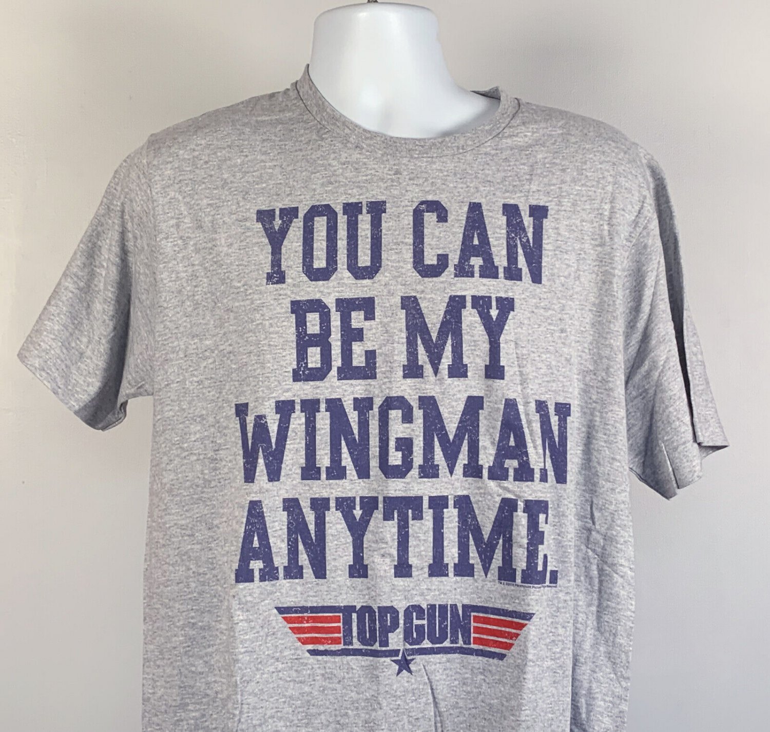 Old Navy Top Gun You Can Be My Wingman Anytime T Shirt Mens Large NWOT