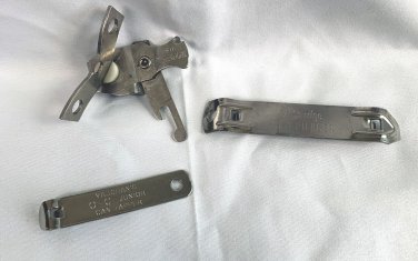 Ekco Safe Edge Can Piercer, Miracle Roll & Vaughan's O-G Junior Can Tapper