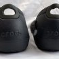 Crocs Slip on Casual Ballet Flat Womens Size 10 Black Rubber Comfort