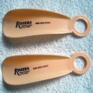 2 Riviera Hotel & Casino Plastic Shoe Horns Las Vegas