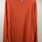 Life is Good Live & Let Fly Camo Eagle Logo Long Sleeve T shirt Mens XXL Orange