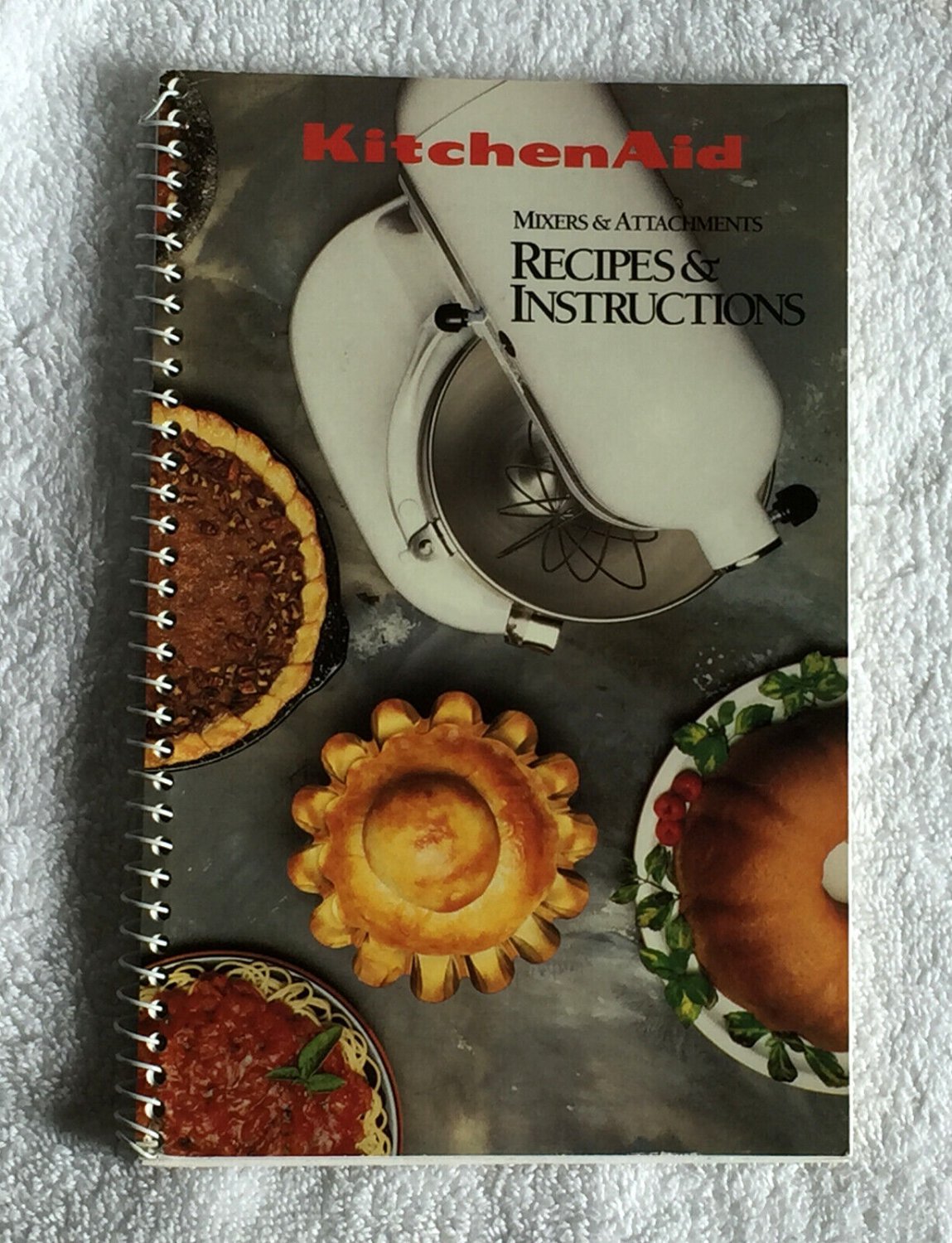 KitchenAid Instructions & Recipes For Your Mixer & Attachments booklet