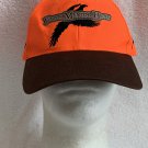 K Products Quails Pheasants Forever NE Games Parks Baseball Hat Mens Orange