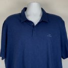 NWT Life is Good Classic Fit Polo Shirt Mens XL Blue 100% Cotton