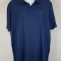 NWT Life is Good Classic Fit Polo Shirt Mens XL Blue 100% Cotton