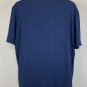 NWT Life is Good Classic Fit Polo Shirt Mens XL Blue 100% Cotton