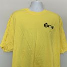 Curvo Tequila Yellow T Shirt Mens 2XL 100% Cotton