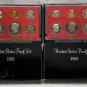 1981-S United States Proof Set (2) Mint Sealed Cases