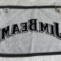 New Jim BeamTerry Bourbon Whiskey Golf Towel Metal Hook Black & White 16 x 11.5