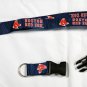 New Boston Red Sox Baseball Logo Lanyard with Detachable Key or ID Badge Holder