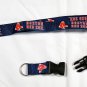 New Boston Red Sox Baseball Logo Lanyard with Detachable Key or ID Badge Holder