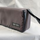Case Logic 15 Slot Cassette Tape Storage Case Hand Carrying Strap Gray