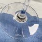 2 New Riedel Tyrol Crystal Stemmed Wine Etched Glasses 12 oz Made in Germany