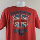 Great Britain Drinking Team Pass the Beers T Shirt Mens XL Union Jack Red