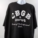 CBGB & OMFUG Home of Underground Rock T Shirt Mens 5XL Punk Black CBGB & OMFUG Home of Underground Rock T Shirt Mens 5XL Punk Black
