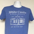 White Castle Hamburgers Buy em By the Sack T Shirt Mens Small Blue White Castle Hamburgers Buy em By the Sack T Shirt Mens Small Blue