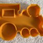 3 LK MFG CO Cookie Cutters Plastic Airplane Train Firetruck