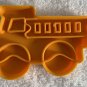 3 LK MFG CO Cookie Cutters Plastic Airplane Train Firetruck