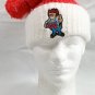 Nebraska Cornhusker Herbie Husker Pom Pom Knit Hat Mens Womens Acrylic Red White