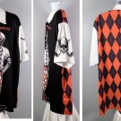 Golfoholic Skull Skeleton Golfer Logo Polo Golf Shirt Mens 4XL Argyle Polyester