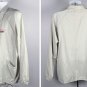VTG Coors Light Brewing Beer Full Zip Wind Breaker Jacket Mens XL Pockets Nylon