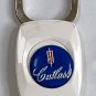 Vintage Cutlass Logo Plastic Metal Key Ring Fob Holder White