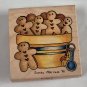 Fresh & Yummy Rubber Stamp D4218 Gingerbread Artist Dianna Marcum Baking Bowl