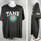 Boulevard Brewing Co Tank 7 Beer Kansas City T Shirt Mens XXL Cotton Poly Gray