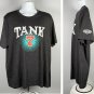 Boulevard Brewing Co Tank 7 Beer Kansas City T Shirt Mens XXL Cotton Poly Gray