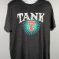 Boulevard Brewing Co Tank 7 Beer Kansas City T Shirt Mens XXL Cotton Poly Gray