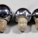 3 Casa Noble Tequila Metal Top Corks Lids Repurpose Crafting