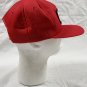 VTG CAT Caterpillar Snapback Baseball Hat Mens Embroidered Logo Patch Red USA