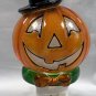 2 Halloween Night Lights Sparkle Witch with Cauldron & Frog  & Jack o Lantern
