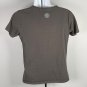 Life is Good Palm Trees Beach Ocean Sunset Crusher T Shirt Womens Medium Gray