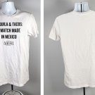 Tacos & Cazadores Tequila A Match Made in Mexico T Shirt Mens Medium