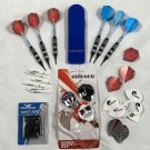 Unicorn Soft Tip Darts Flights Case Accessories Lot
