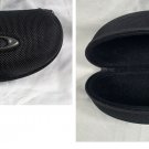 Oakley Hard Case EyeGlass Sunglass Black Zippered Clamshell Black