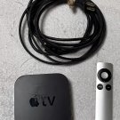 Apple TV 2nd Generation A1378 Streaming Media Player MC572LL/A w/ Remote Cables Apple TV 2nd Generation A1378 Streaming Media Player MC572LL/A w/ Remote Cables
