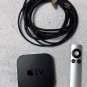 Apple TV 2nd Generation A1378 Streaming Media Player MC572LL/A w/ Remote Cables