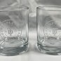2 New Templeton Rye Distillery Small Town Strong Spirit Cocktail Glasses 8 oz