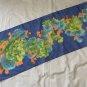 12 Vintage Rectangular Head Scarf Scarves Wraps Solid Patterns Burmel Zebra
