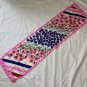 12 Vintage Rectangular Head Scarf Scarves Wraps Solid Patterns Burmel Zebra