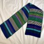 12 Vintage Rectangular Head Scarf Scarves Wraps Solid Patterns Burmel Zebra
