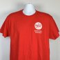 Famous Dave's BBQ Certified Trainer The Best Never Rest T Shirt Mens Large Red