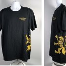 Hartley VSOP Brandy T Shirt Mens XL Gold Lion Logo Cotton