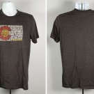 Big Beaver Brewing Co Beers Logo T Shirt Mens Large Cotton Polyester
