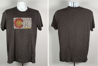 Big Beaver Brewing Co Beers Logo T Shirt Mens Large Cotton Polyester