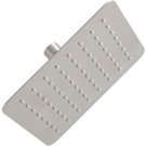 Mirabelle Single Function Rain Shower Head MIRRS825SBN Brushed Nickel