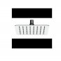 Mirabelle Single Function Rain Shower Head MIRRS825SBN Brushed Nickel